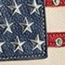 American Flag Rhinestone Crossbody Sling