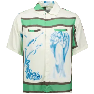 Angels Button Up
