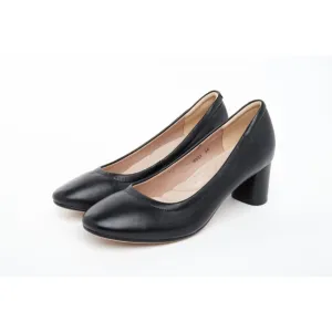 Barani Classic Leather 5cm Heels 9031 Black