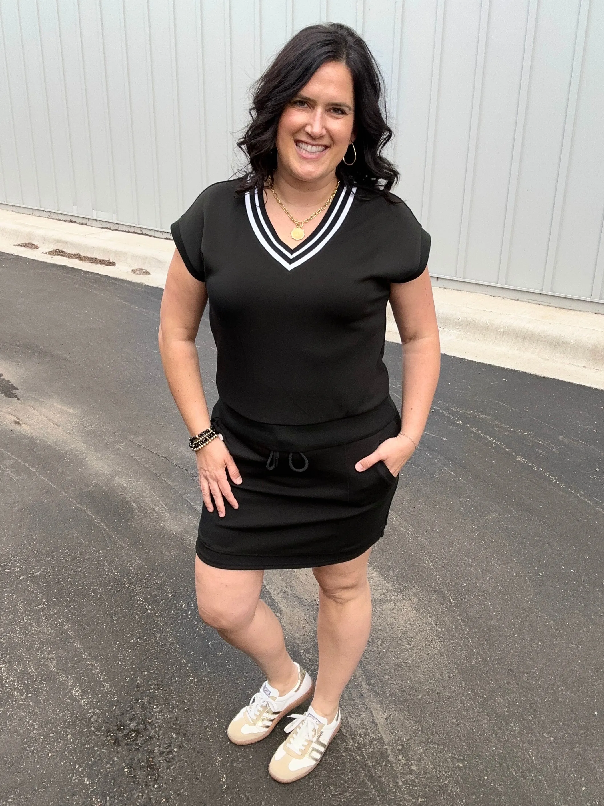 Black Nadia Skirt