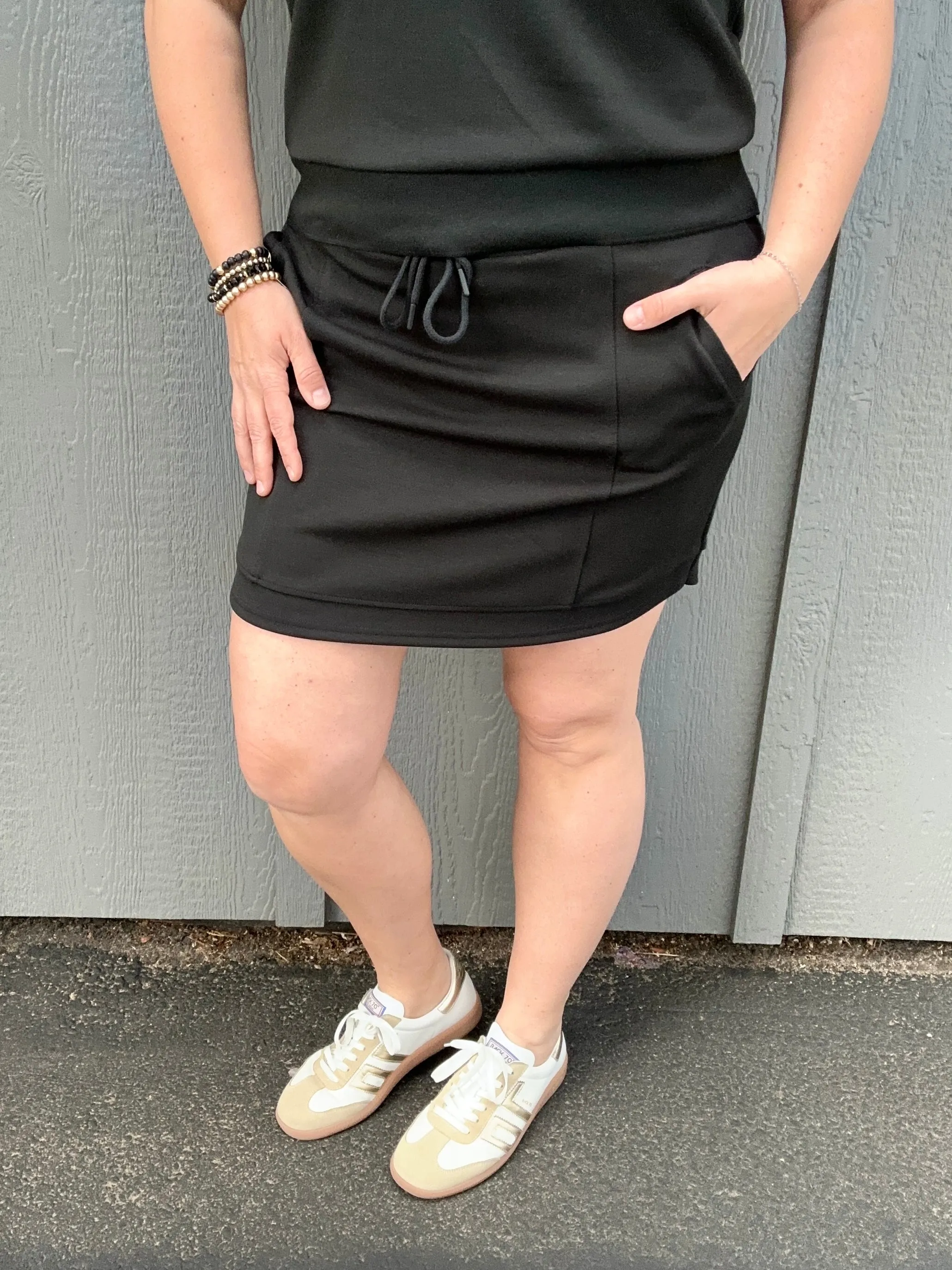 Black Nadia Skirt