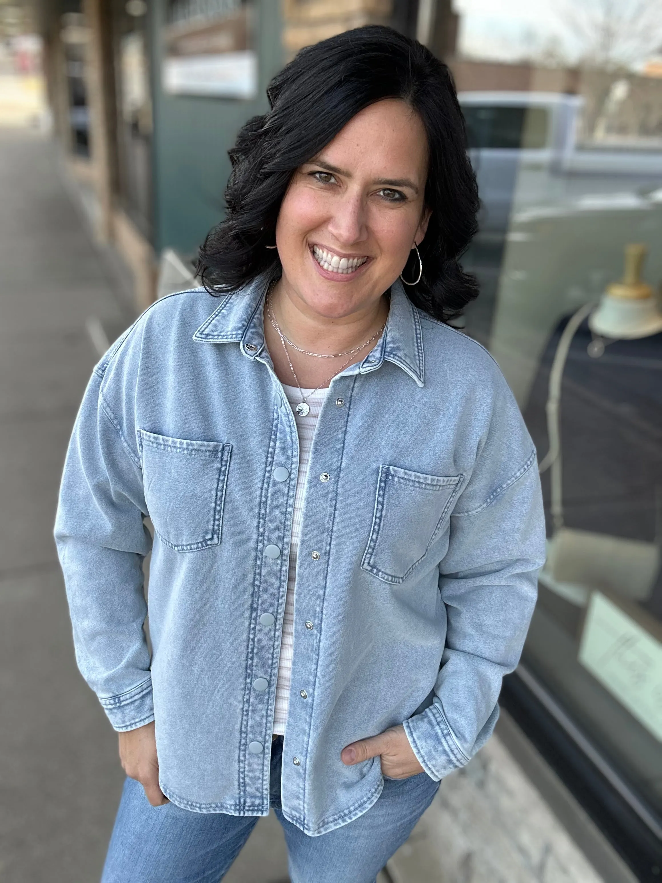 Bristol Indigo Terry Jacket