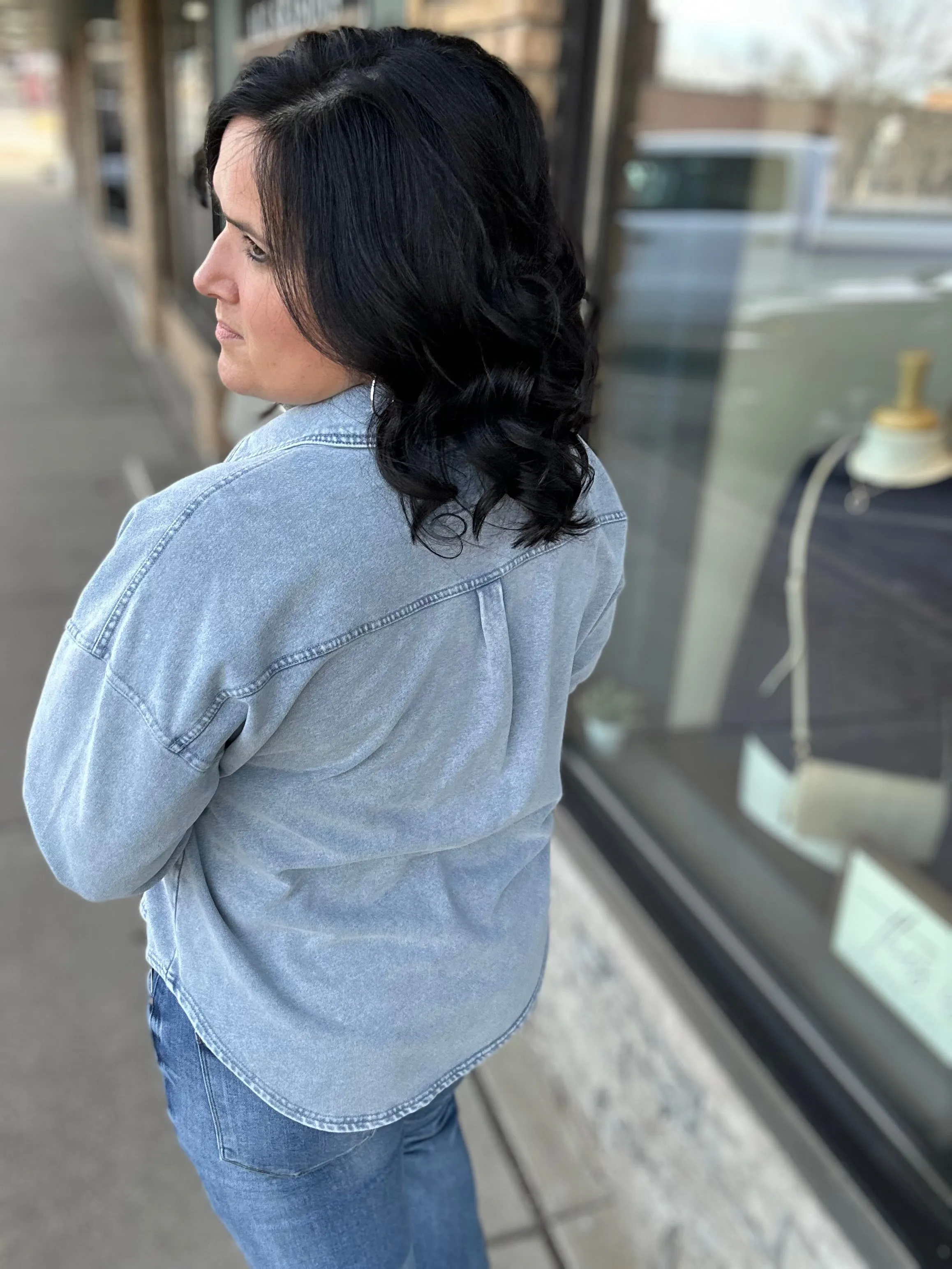 Bristol Indigo Terry Jacket