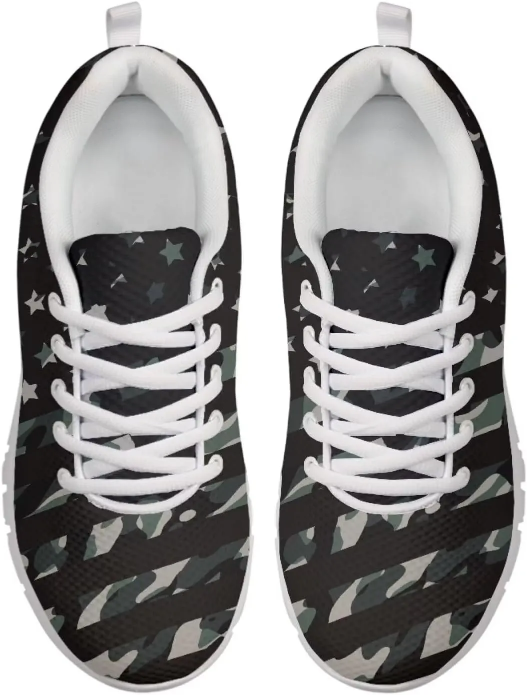 Casual Lace Up Sneakers for Women Sport Athletic Tennis Breathable Running Shoes