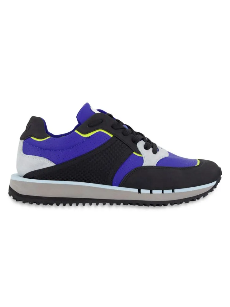 Dkny Color Block Running Shoe, Blue