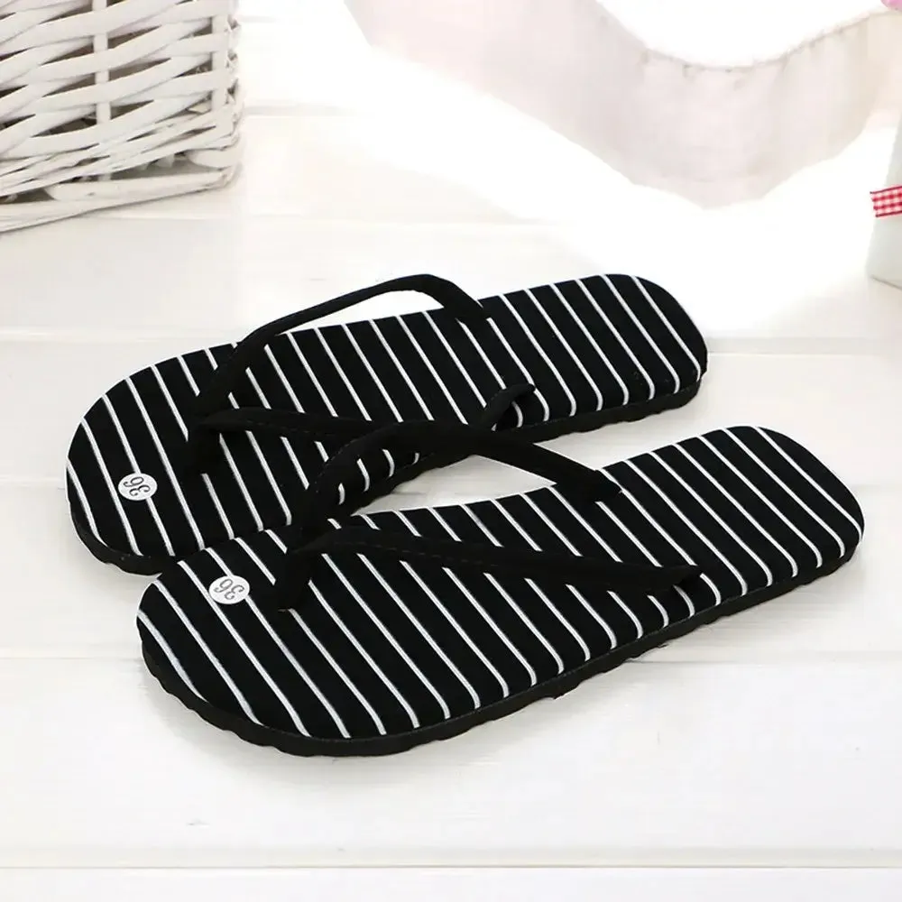 Fashion Rubber Leopard Print Flip Flops  Unisex Indoor/Outdoor Beach Slides
