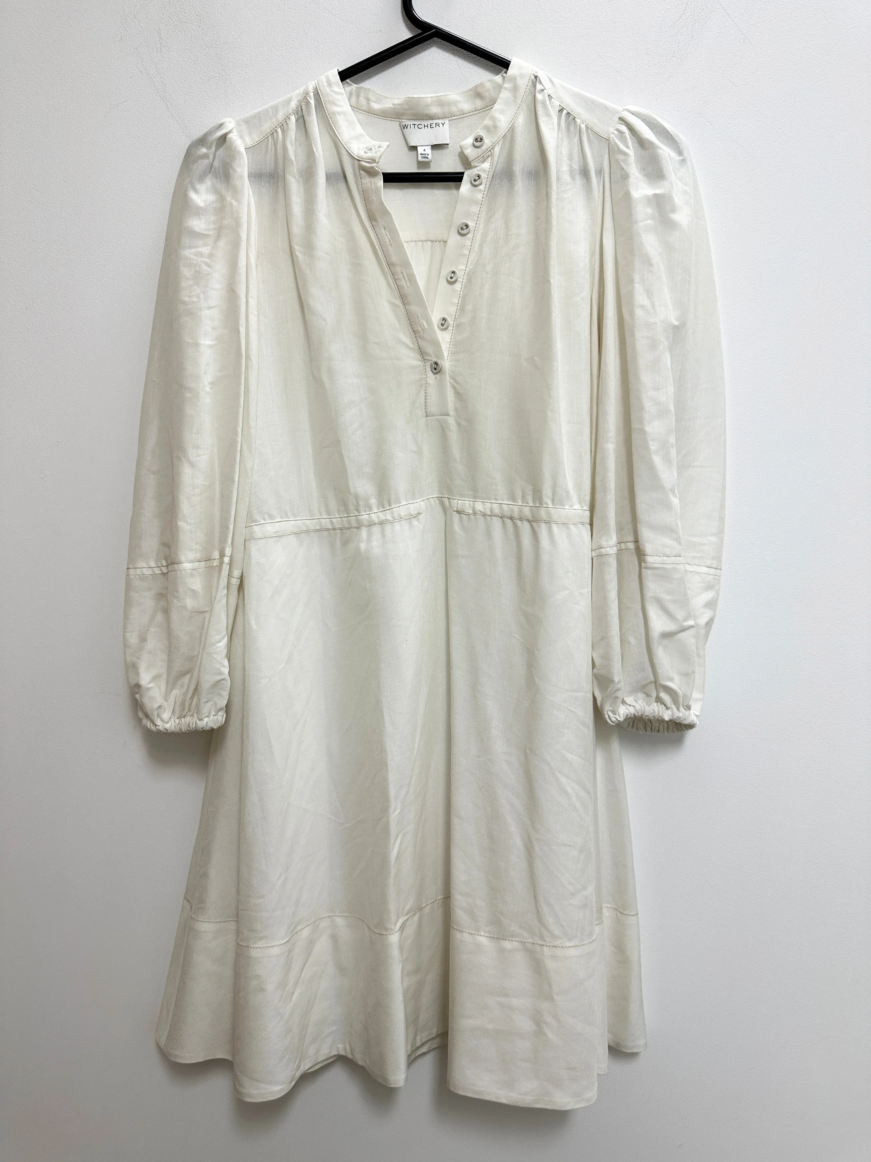 Floaty White Mini Dress