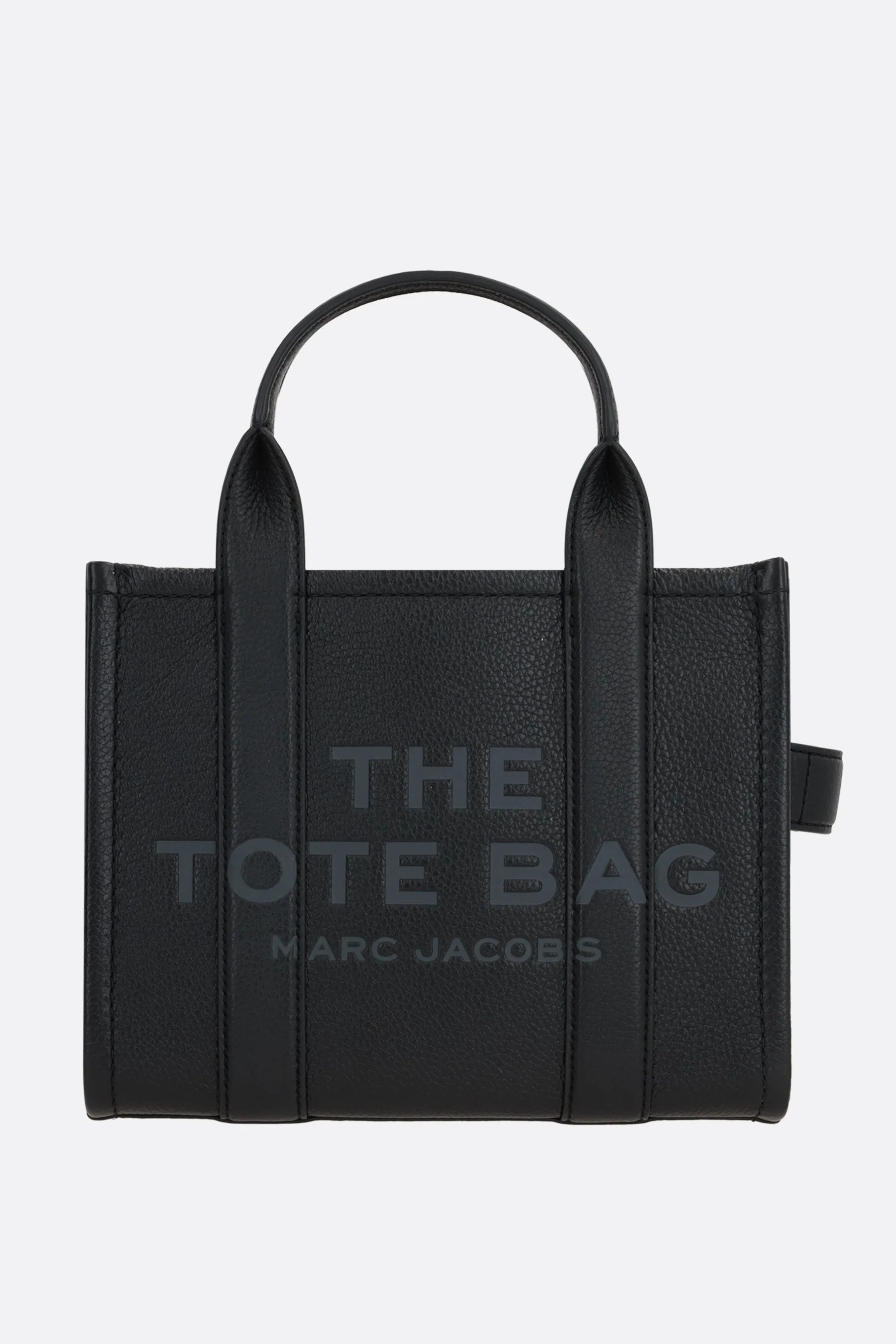 Grained Leather Mini Tote Bag
