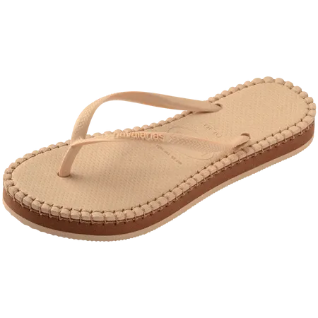 Havaianas Slim Flatform Loop Sandal Golden