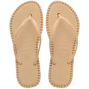 Havaianas Slim Flatform Loop Sandal Golden