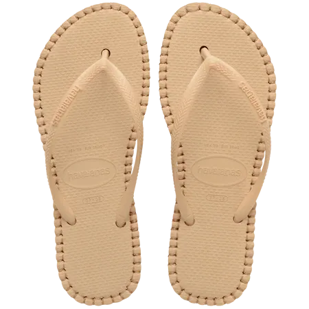 Havaianas Slim Flatform Loop Sandal Golden