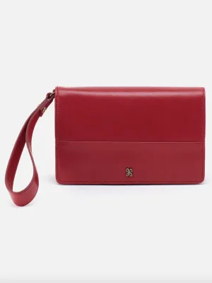 Jill Wristlet Claret by Hobo