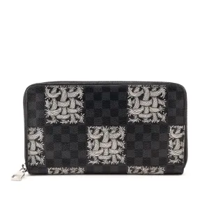 Louis Vuitton x Christopher Nemeth Damier Graphite Zippy Organizer Wallet
