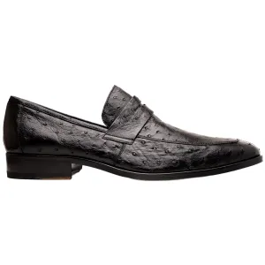 Marco Di Milano Salvatore Ostrich Black