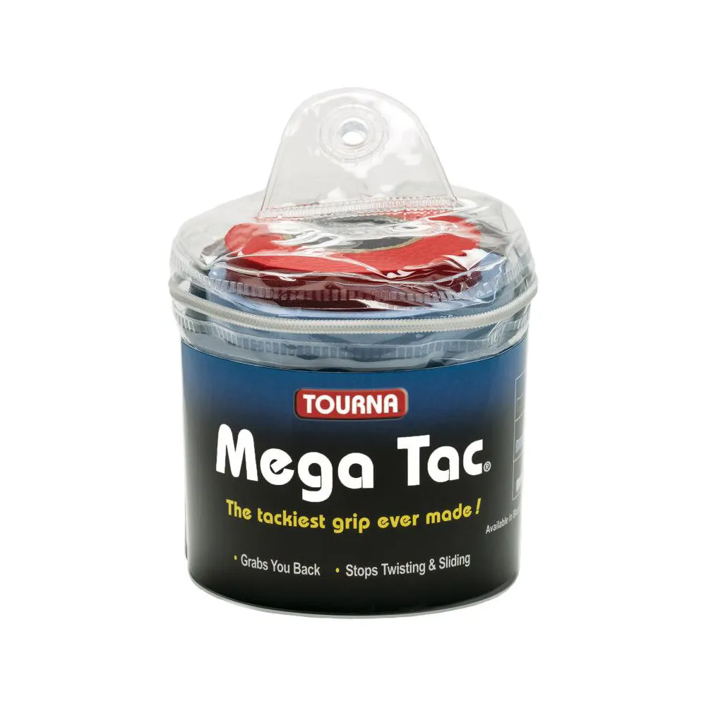 Mega Tac Overgrips (30-Pack) - Blue