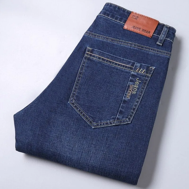 Men's New Brand high quality Fashion Jeans Hot Jeans For Young Men