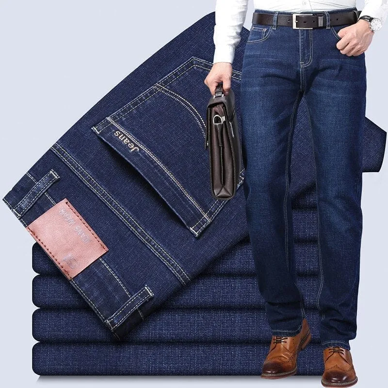 Men's New Brand high quality Fashion Jeans Hot Jeans For Young Men