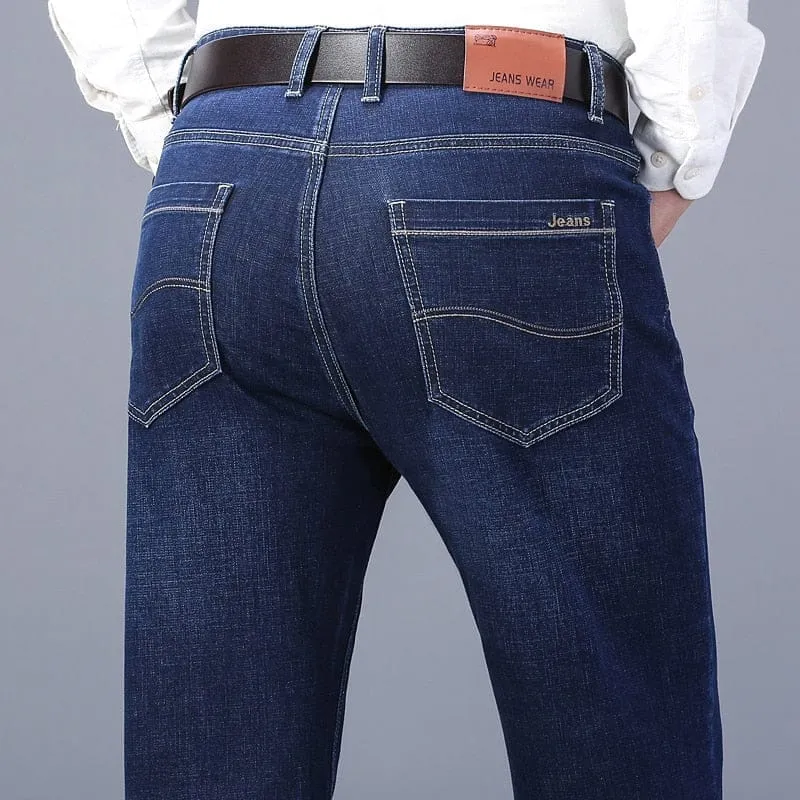 Men's New Brand high quality Fashion Jeans Hot Jeans For Young Men
