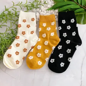 MINI DAISY SOCKS (SET OF 3)