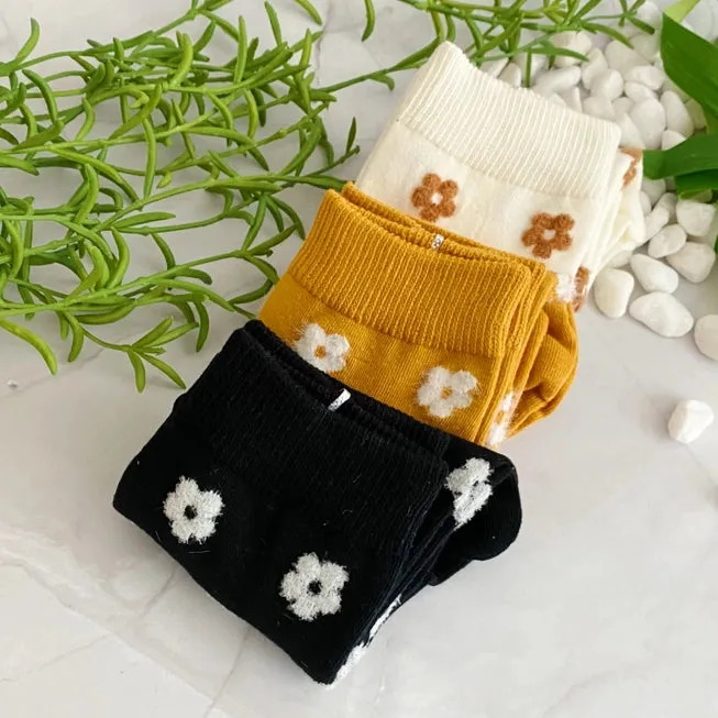 MINI DAISY SOCKS (SET OF 3)