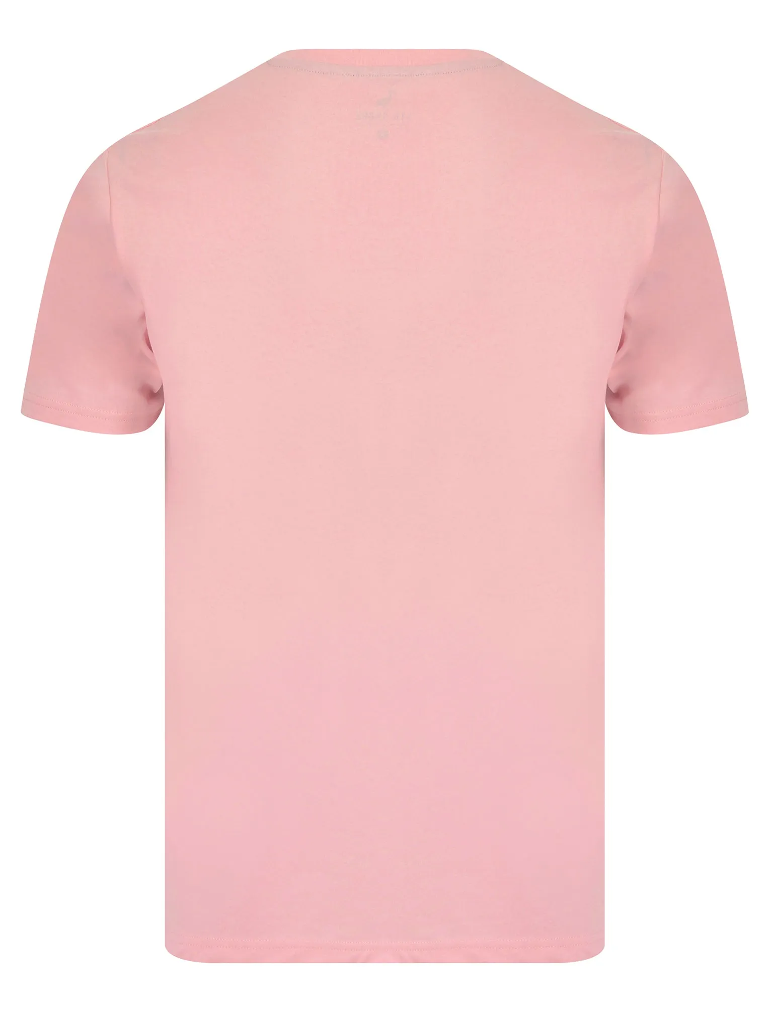 Newry Motif Cotton Jersey T-Shirt in Rose Shadow - South Shore