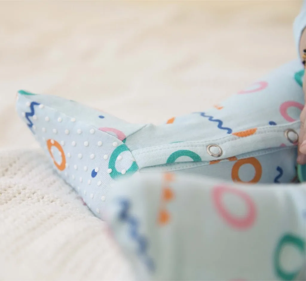 Organic Cotton Sleepsuit with Footsie- Free Float