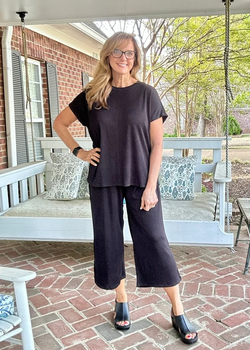 Palm Beach Set - Black | Dear Scarlett
