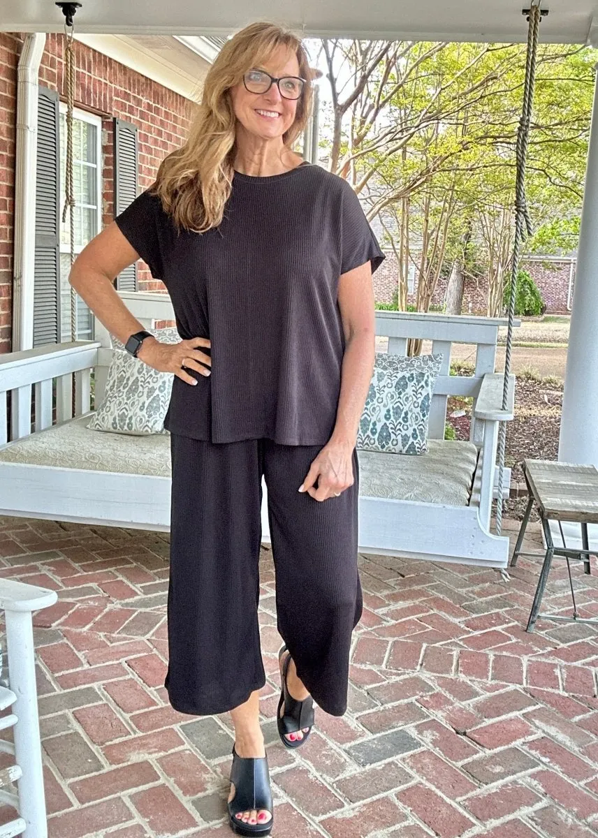 Palm Beach Set - Black | Dear Scarlett