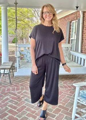 Palm Beach Set - Black | Dear Scarlett