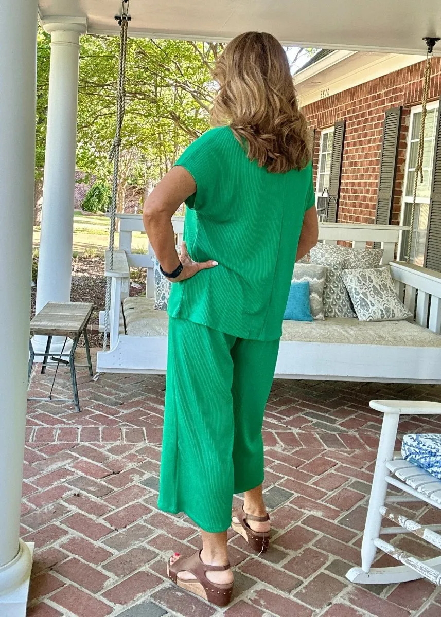 Palm Beach Set - Kelly Green | Dear Scarlett