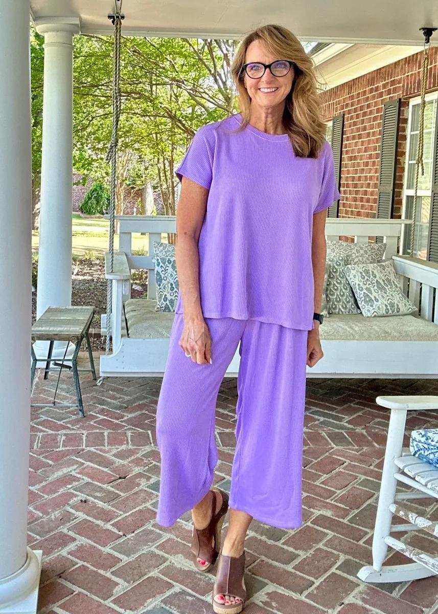 Palm Beach Set - Lilac | Dear Scarlett