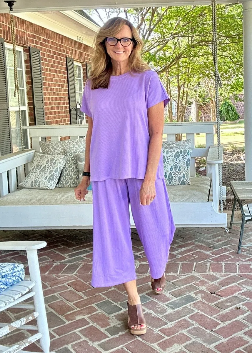 Palm Beach Set - Lilac | Dear Scarlett