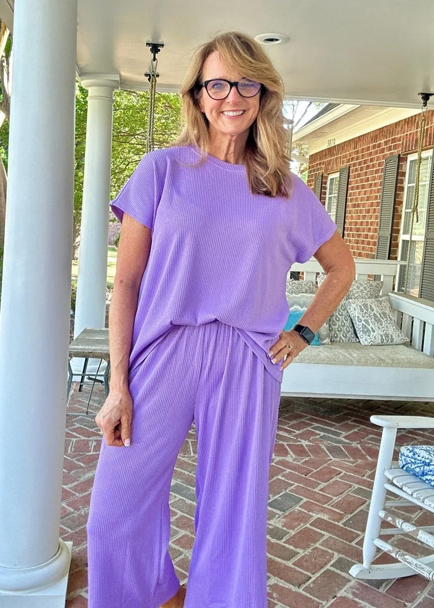 Palm Beach Set - Lilac | Dear Scarlett