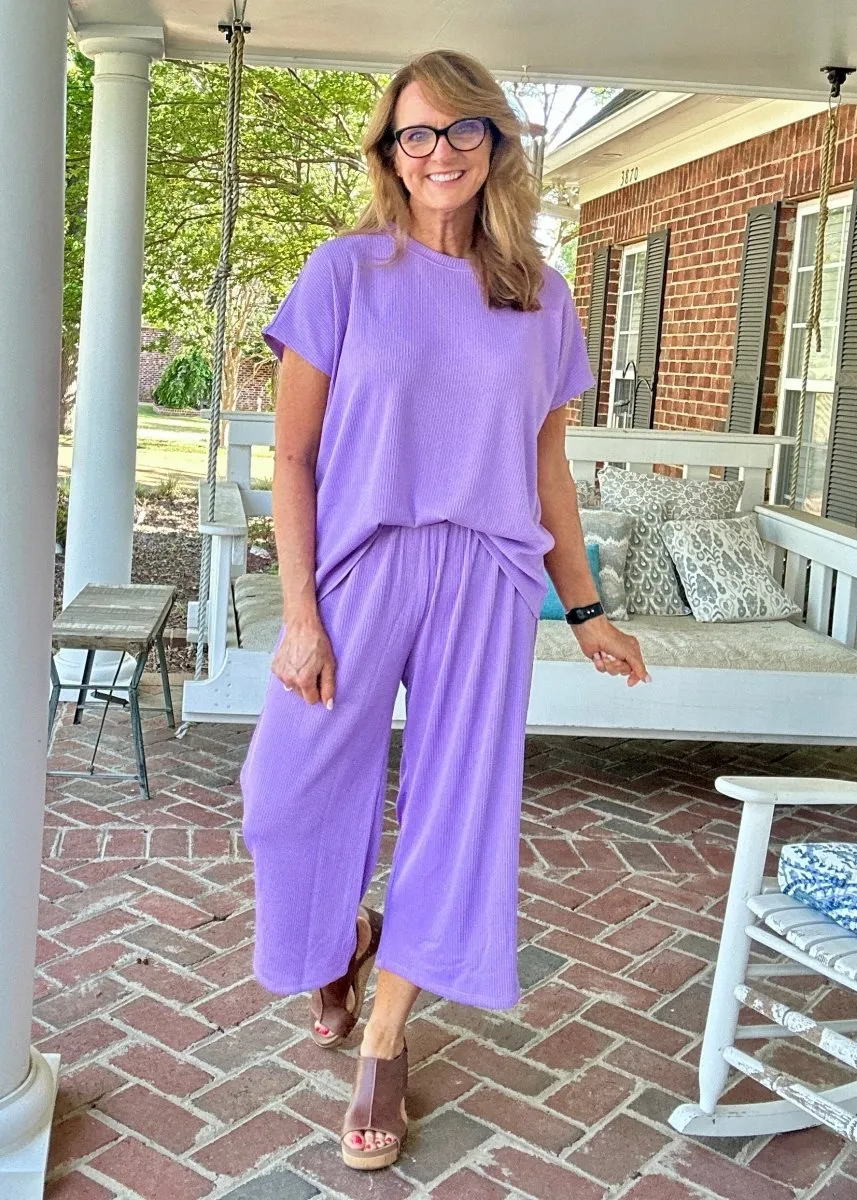 Palm Beach Set - Lilac | Dear Scarlett