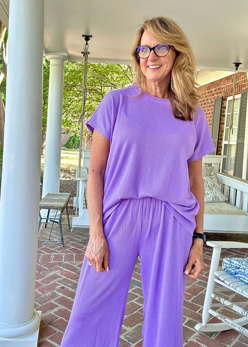 Palm Beach Set - Lilac | Dear Scarlett