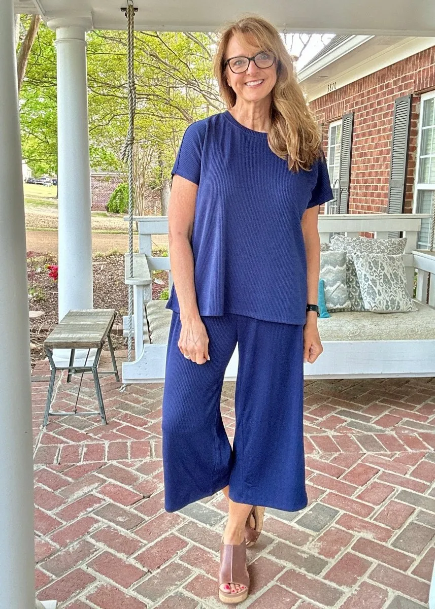 Palm Beach Set - Navy | Dear Scarlett
