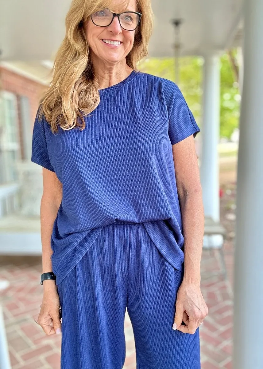 Palm Beach Set - Navy | Dear Scarlett