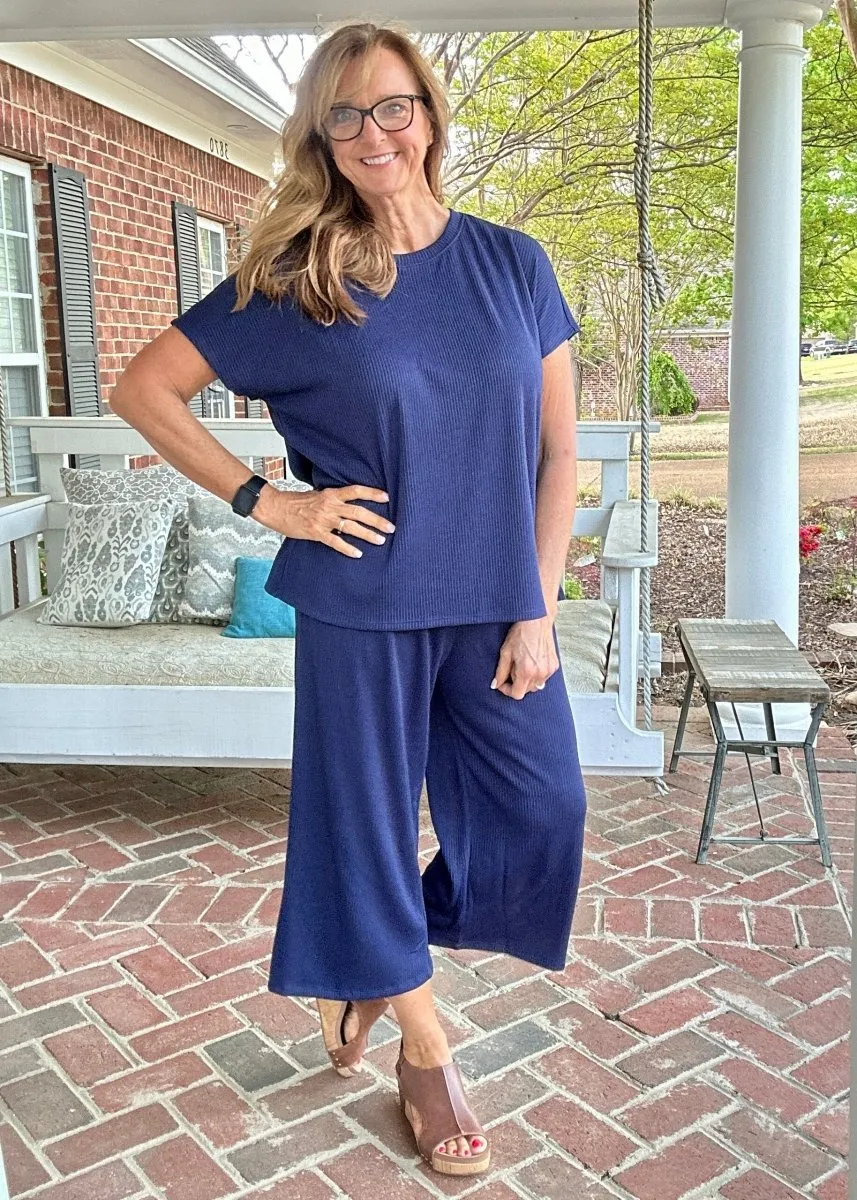 Palm Beach Set - Navy | Dear Scarlett