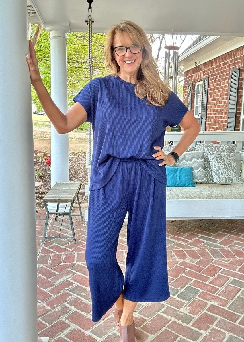 Palm Beach Set - Navy | Dear Scarlett