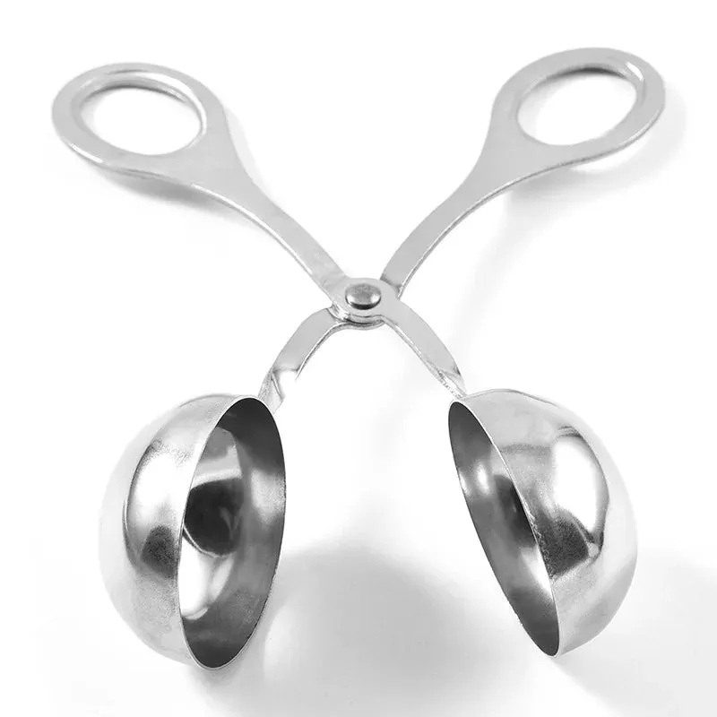 Qfdian Convenient Kitchen Meatball Maker Stainless Steel Meatball Clip Fish Ball Rice Ball Making Mold Tool Kitchen Accessories