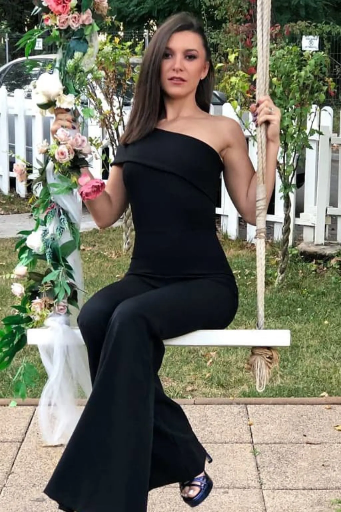 SARA - Off The Shoulder Jumpsuit Pattern