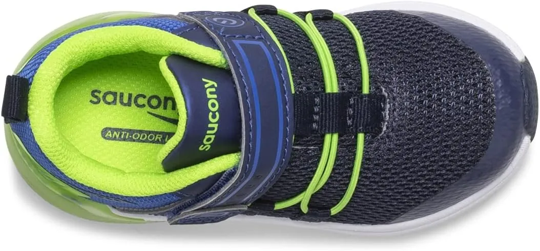 Saucony Unisex-Child Flash Glow 2.0 Jr Sneaker