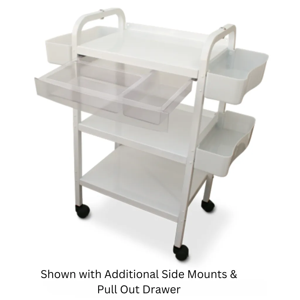 Silhouet-Tone Med Spa Trolley / Esthetician Cart Auxiliary Workstation ML100 (413215)