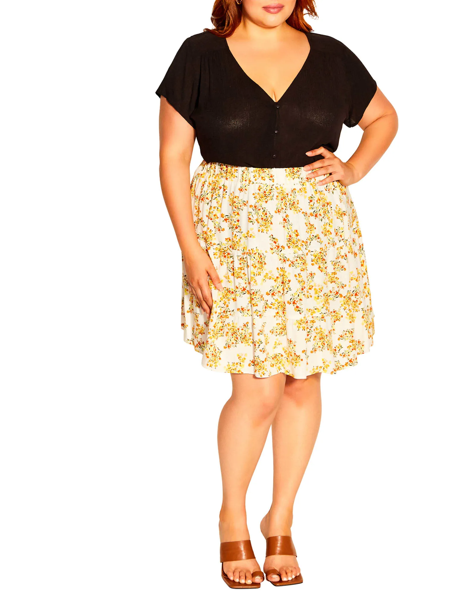 Sorrento Skirt | Citrus Ivory Sorrent