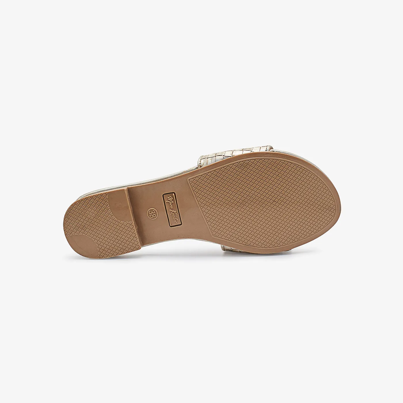 Textured Ladies Leather Chappals