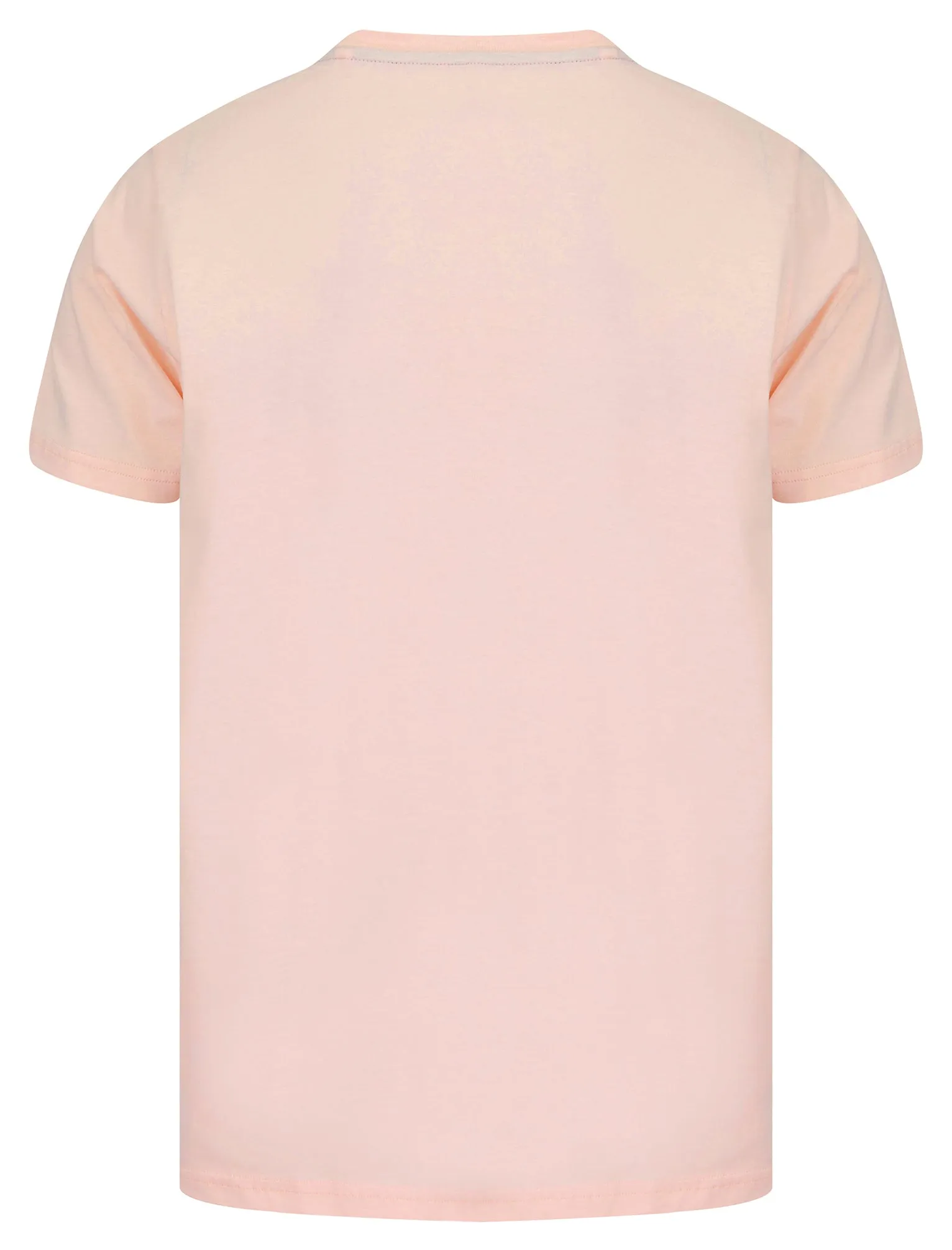 West Coast Vibes Motif Cotton Jersey T-Shirt in Barely Pink - South Shore