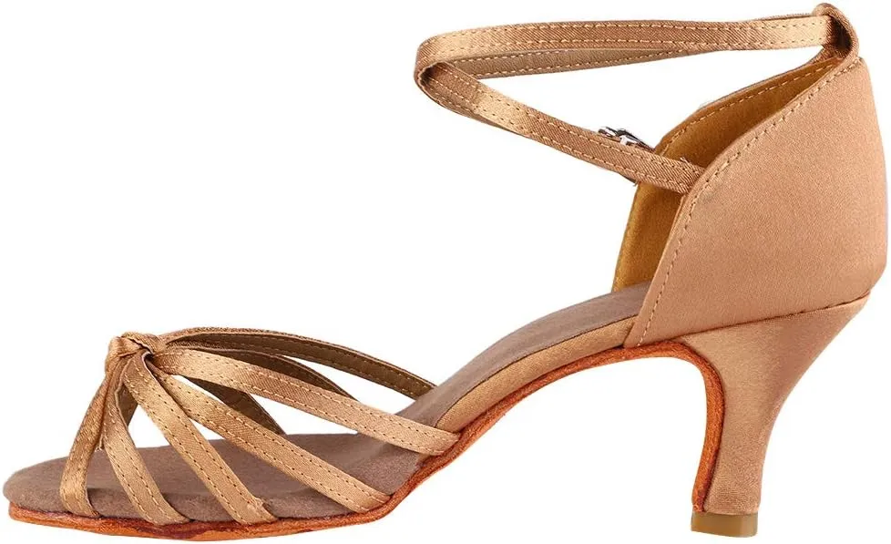 Womens Latin Dance Shoes,Soft Comfortable Latin Shoes Fashion Dance ChA cha Shoe for Women