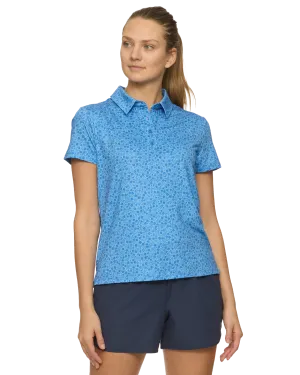 WOMEN’S MVP COBBTOWN FLORAL PRINT POLO